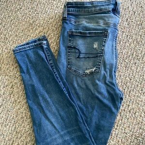American Eagle Next Level Stretch High Rise Jeggings Size 14 Regular